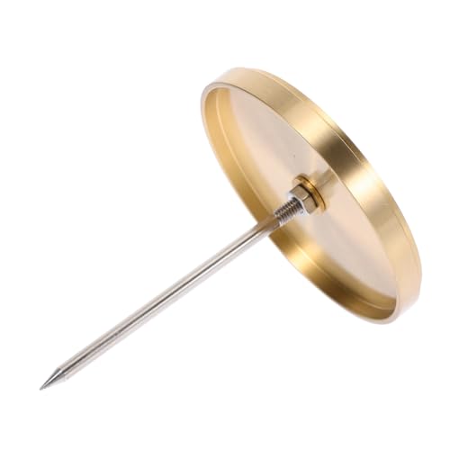 SOPOTUTU Gerader Quittungshalter aus Metall Stabiler Spike Memohalter für Restaurant Küche und Hotel Kompakte Langlebig und Platzsparend von SOPOTUTU