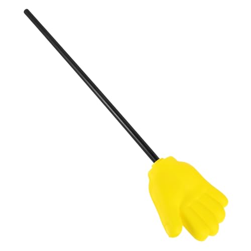 SOPOTUTU Gestenstock Hochzeitsparty lustiges Fingerzeiger Party Prank Prop Hochzeit Flexibler Zeigestab Fingerzeigerstab Handzeiger für Zeigestock Plastik Yellow von SOPOTUTU