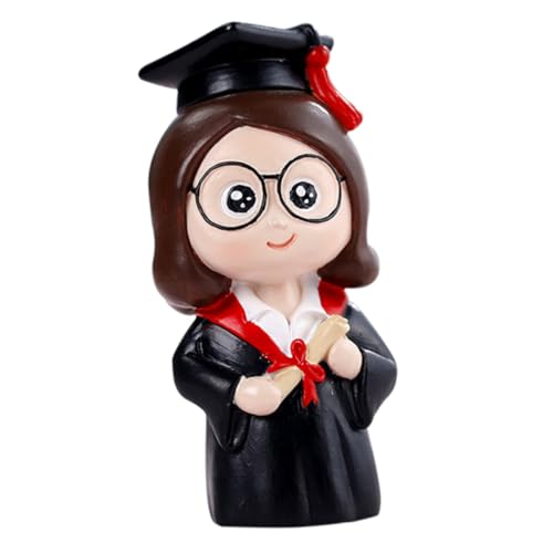 SOPOTUTU Graduation Cake Ornament Doktor Figur Tortendeko Resin Langlebig Abschlussfeier Dessert Tischdekoration für Absolventen und Party Highlights SOPOTUTU Graduation Cake Ornament Doktor Figur Tortendeko Resin Langlebig Abschlussfeier Dessert Tischdekoration für Absolventen und Party Highlights von SOPOTUTU