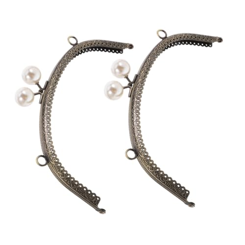 SOPOTUTU Handwerk Handtaschen Verschlussrahmen 2 Stück Geldbörse Hardware Elegante Blumenmuster Ersatzverschlüsse SOPOTUTU Handwerk Handtaschen Verschlussrahmen 2 Stück Geldbörse Hardware Elegante Blumenmuster Ersatzverschlüsse von SOPOTUTU