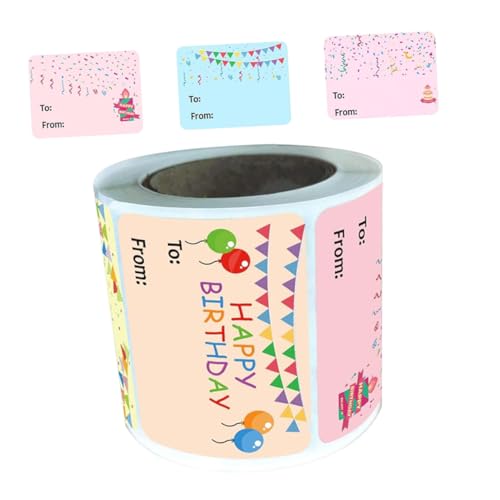 SOPOTUTU Happy Birthday Aufkleber Geburtstagsnamen Etiketten mit Starker Haftung Bunte Geburtstagsfeier Sticker für Büro und Kindergeburtstag Vielseitig Einsetzbar Festliche Dekoration SOPOTUTU Happy Birthday Aufkleber Geburtstagsnamen Etiketten mit Starker Haftung Bunte Geburtstagsfeier Sticker für Büro und Kindergeburtstag Vielseitig Einsetzbar Festliche Dekoration von SOPOTUTU