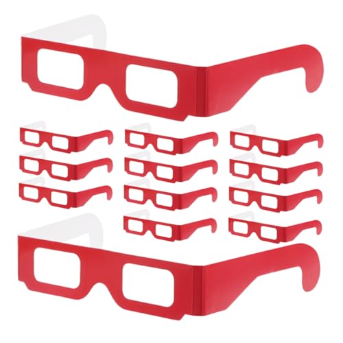 SOPOTUTU Herzbrille - 3D-Brille Regenbogen Neonbrille Für Weihnachts-3d-brille Partybrille SOPOTUTU Herzbrille - 3D-Brille Regenbogen Neonbrille Für Weihnachts-3d-brille Partybrille von SOPOTUTU
