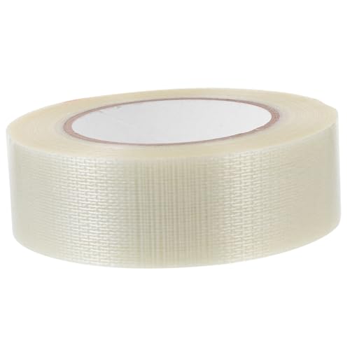 SOPOTUTU Hochtemperaturbeständiges Glasfaserband Transparent Starkes Reparaturklebeband Verstärktes Industrieklebeband Für Abdichtung Sicheres Faserverstärktes Klebeband von SOPOTUTU
