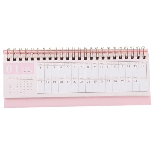 SOPOTUTU Horizontaler Kleiner Schreibtischkalender 2025, Kleiner Büroplaner, Tageskalender, Terminplaner, Notizblock, Büro-desktop-kalender SOPOTUTU Horizontaler Kleiner Schreibtischkalender 2025, Kleiner Büroplaner, Tageskalender, Terminplaner, Notizblock, Büro-desktop-kalender von SOPOTUTU