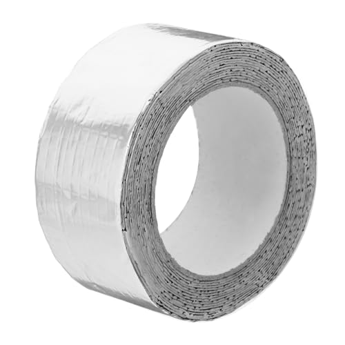 SOPOTUTU Klebeband Rohrleckdichter Rv Dichtband Wohnmobil Markise Reparaturband Rv-butylband Gewebeband Für Möbel Auspuffband Reparaturband Für Zelte Silver Aluminiumfolie Plus Butylkleber von SOPOTUTU