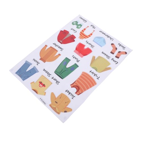 SOPOTUTU Kleidungsetiketten für Jungen Selbstklebende Aufkleber zur Klassifizierung von Kinderbekleidung für Kreative Raumgestaltung für Kommoden und Kleiderschränke SOPOTUTU Kleidungsetiketten für Jungen Selbstklebende Aufkleber zur Klassifizierung von Kinderbekleidung für Kreative Raumgestaltung für Kommoden und Kleiderschränke von SOPOTUTU