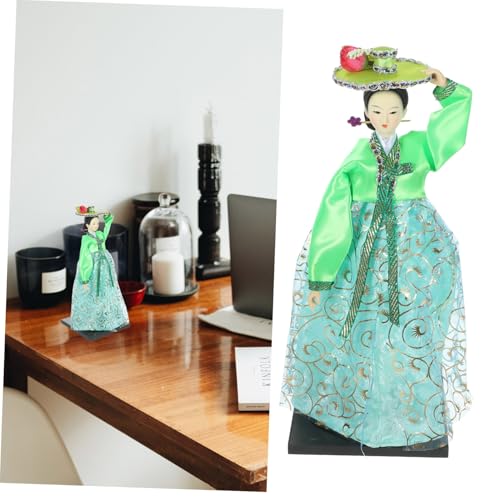 SOPOTUTU Koreanische Hanbok Puppe Handgefertigte Kunstfigur Traditionelle Kleidung Helle Farben Wohnkultur Sammlerornament Kreatives für Kunstliebhaber Zufällige Farbe Zufällige Farbe SOPOTUTU Koreanische Hanbok Puppe Handgefertigte Kunstfigur Traditionelle Kleidung Helle Farben Wohnkultur Sammlerornament Kreatives für Kunstliebhaber Zufällige Farbe Zufällige Farbe von SOPOTUTU