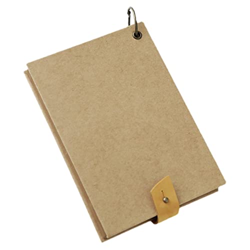 SOPOTUTU Kraft Notizblock Klein Reisen Beachten Sie Pads Notizbücher Für Die Arbeit Notizbücher Zeichnen Tagebuchnotiz Schreibtisch Notizblock Büro-notizblock Kraftpapier von SOPOTUTU
