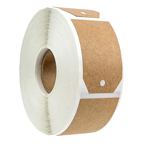 SOPOTUTU Kraftpapier Etiketten Aufkleber Selbstklebend für Küchenorganisation und Beschriftung Langlebig und Praktisch für Etikettierung von SOPOTUTU