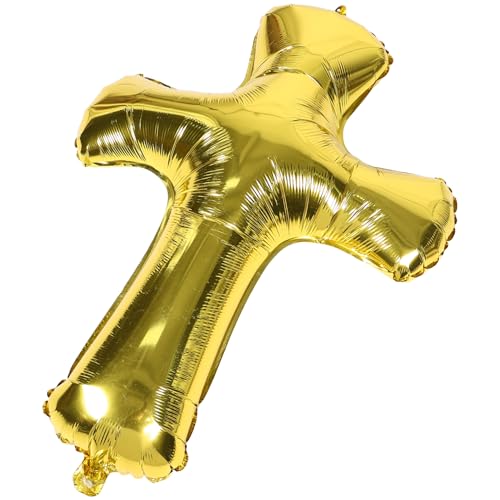 SOPOTUTU Kreuzballon Geburtstagsverzierung Ballondekorationen Für Die Babyparty Ballon Für Die Party Festlicher Ballon Luftballons Zur Erstkommunion Geburtstagsballon Aluminiumfolie Golden SOPOTUTU Kreuzballon Geburtstagsverzierung Ballondekorationen Für Die Babyparty Ballon Für Die Party Festlicher Ballon Luftballons Zur Erstkommunion Geburtstagsballon Aluminiumfolie Golden von SOPOTUTU