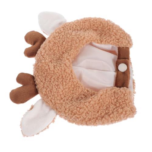 SOPOTUTU Kuscheliger Plüsch Puppenhut Kleine DIY Bastelaccessoire Weicher Puppenhut für Dekoration und Schneemann Zubehör Niedlicher Braun Kleiner Hirsch Plüschhut SOPOTUTU Kuscheliger Plüsch Puppenhut Kleine DIY Bastelaccessoire Weicher Puppenhut für Dekoration und Schneemann Zubehör Niedlicher Braun Kleiner Hirsch Plüschhut von SOPOTUTU