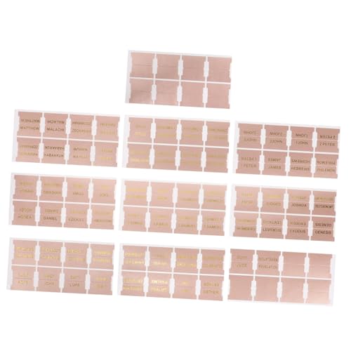 SOPOTUTU Leder bibelregister mit Rosen gold indizes und Blanko tabs Strapazierfähige Praktische Bibelstudien tabs für Schnelles Finden im Alten und Neuen Testament Etiketten für SOPOTUTU Leder bibelregister mit Rosen gold indizes und Blanko tabs Strapazierfähige Praktische Bibelstudien tabs für Schnelles Finden im Alten und Neuen Testament Etiketten für von SOPOTUTU
