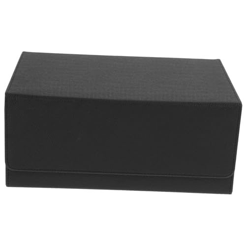 SOPOTUTU Luxuriöse Doppelte Trading Cards Aufbewahrungsbox mit Starkem Magnetverschluss Robustes Design Maximales Fassungsvermögen für Sammelkarten für Sports Cards und Tcg Karten Elegante von SOPOTUTU