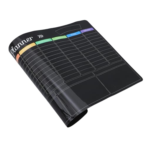 SOPOTUTU Magnetischer Kühlschrankkalender mit Schwarzer Trockenlöschfläche Wiederverwendbarer Wochen und Monatsplaner Abwischbar Marker und Radiergummi Vielseitig für Metallflächen Zuhause SOPOTUTU Magnetischer Kühlschrankkalender mit Schwarzer Trockenlöschfläche Wiederverwendbarer Wochen und Monatsplaner Abwischbar Marker und Radiergummi Vielseitig für Metallflächen Zuhause von SOPOTUTU