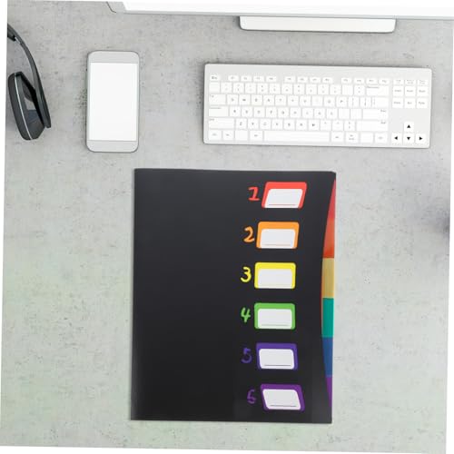 SOPOTUTU Mehrfachfach Office Papers Folder aus Robustem Langlebiger Dokumentenordner mit Blättern Leicht und Stabil für Büro Studium und Organisation Wichtige Dokumente SOPOTUTU Mehrfachfach Office Papers Folder aus Robustem Langlebiger Dokumentenordner mit Blättern Leicht und Stabil für Büro Studium und Organisation Wichtige Dokumente von SOPOTUTU