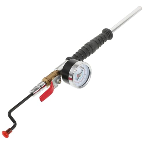 SOPOTUTU Metall Ventilaufsatz mit Integriertem Manometer Präziser Reifenfüller für Auto Fahrrad Motorrad Kompatibel Langlebig und Einfach Bedienbar SOPOTUTU Metall Ventilaufsatz mit Integriertem Manometer Präziser Reifenfüller für Auto Fahrrad Motorrad Kompatibel Langlebig und Einfach Bedienbar von SOPOTUTU