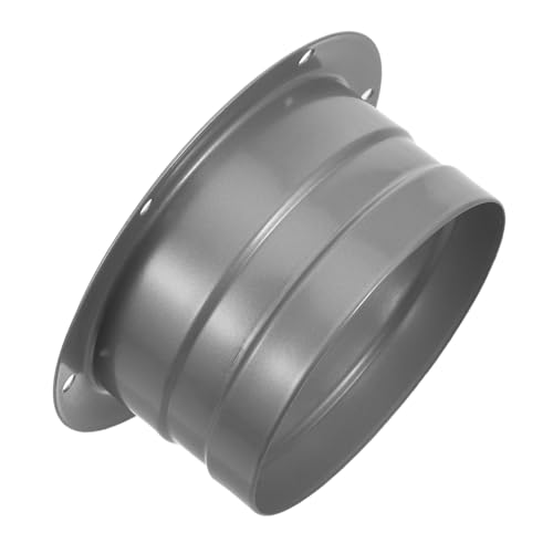 SOPOTUTU Metallflansch Anschluss Luftkanal Adapter Abluftschlauch Kupplung Industrie Lüftungssystem Sicher Präzise Verbindung Langlebig Elektrostatisch Beschichtet Robust Vielseitig von SOPOTUTU
