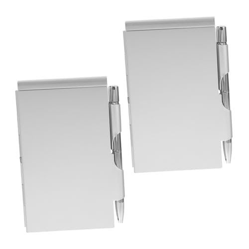 SOPOTUTU Mini Notizbuch aus Aluminium mit Kugelschreiber Tragbares Kompaktes Notizheft für Schule Büro und Reisen Teiliges Wiederverwendbarer Stift Design Vielseitig Einsetzbar SOPOTUTU Mini Notizbuch aus Aluminium mit Kugelschreiber Tragbares Kompaktes Notizheft für Schule Büro und Reisen Teiliges Wiederverwendbarer Stift Design Vielseitig Einsetzbar von SOPOTUTU