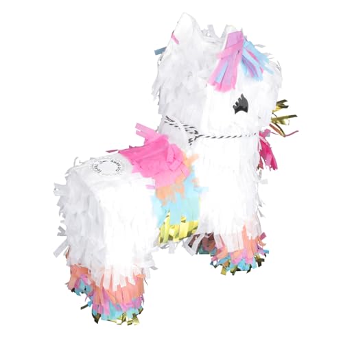 SOPOTUTU Mini Pferde Piñata aus Hochwertigem Papier Robustes Partyspielzeug für Geburtstagsfeiern und Shower Interaktives Buntes Pferde Design zur Dekoration und Candy Füllung SOPOTUTU Mini Pferde Piñata aus Hochwertigem Papier Robustes Partyspielzeug für Geburtstagsfeiern und Shower Interaktives Buntes Pferde Design zur Dekoration und Candy Füllung von SOPOTUTU