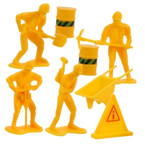 SOPOTUTU Miniatur Bauarbeiter Figuren Teiliges Bunte Baustellen Deko für Geburtstagskuchen Stabile Sichere Mini Bauarbeiter Dekoration für Einfache Schnelle Kuchen und Partygestaltung SOPOTUTU Miniatur Bauarbeiter Figuren Teiliges Bunte Baustellen Deko für Geburtstagskuchen Stabile Sichere Mini Bauarbeiter Dekoration für Einfache Schnelle Kuchen und Partygestaltung von SOPOTUTU