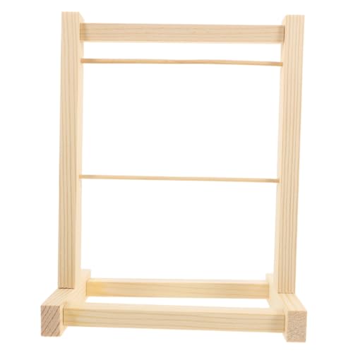 SOPOTUTU Miniatur Kleiderständer Aus Holz Für Puppen Faltbarer Kleiderbügel Für Puppenmode Praktischer Organizer Für Puppenzubehör Für Puppenhäuser Und Kleidung SOPOTUTU Miniatur Kleiderständer Aus Holz Für Puppen Faltbarer Kleiderbügel Für Puppenmode Praktischer Organizer Für Puppenzubehör Für Puppenhäuser Und Kleidung von SOPOTUTU