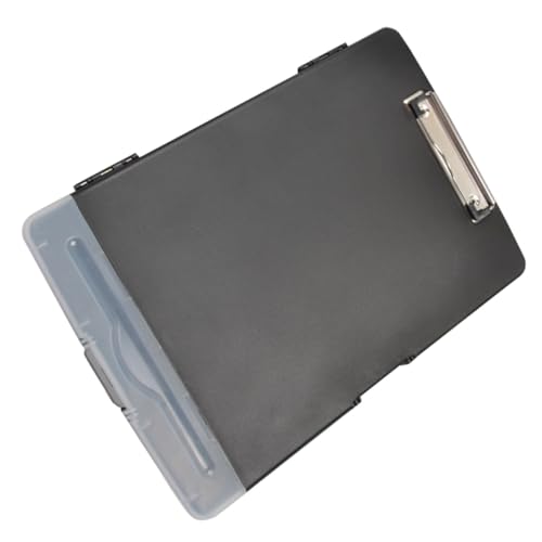SOPOTUTU Multifunktionaler Dokumentenhalter mit Stabilem Metallclip und Eckenschutz Leichter Schreibordner für Büro Schule Zuhause Praktischer Datei Organizer zur Sicheren Aufbewahrung von von SOPOTUTU