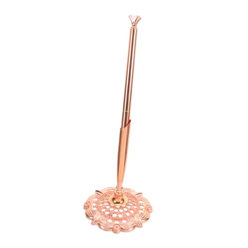 SOPOTUTU Multifunktionaler Kugelschreiber Roségold für Hotels Eleganter Signierstift mit Luxuriösem Design für Desktop Einsatz Effizient für Geschäftliche Umgebungen von SOPOTUTU
