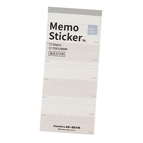 SOPOTUTU Multipurpose Selbstklebende Notizen mit Abreißfunktion Planbuch mit Bunten Haftmarkierungen für Schule Büro und Zuhause für Notizen und Erinnerungen SOPOTUTU Multipurpose Selbstklebende Notizen mit Abreißfunktion Planbuch mit Bunten Haftmarkierungen für Schule Büro und Zuhause für Notizen und Erinnerungen von SOPOTUTU