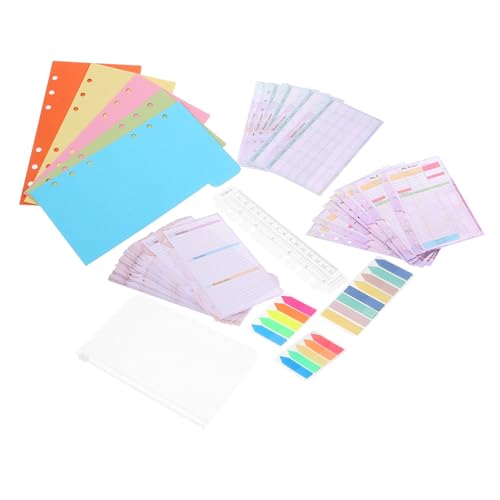 SOPOTUTU Nachfüllbares Ringbuch Einlagen Liniert Buntes Planer Papier mit Monats Wochen und Budgetübersichten Vielseitige Loose Leaf Einlagen für Studium und Tägliche Planung Teilig SOPOTUTU Nachfüllbares Ringbuch Einlagen Liniert Buntes Planer Papier mit Monats Wochen und Budgetübersichten Vielseitige Loose Leaf Einlagen für Studium und Tägliche Planung Teilig von SOPOTUTU