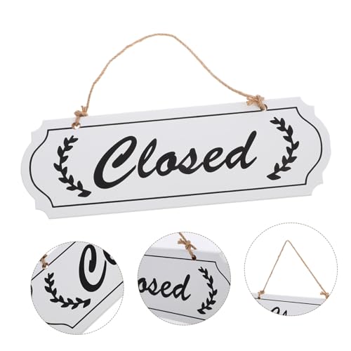 SOPOTUTU Nordisches Holzschild Open Closed Geschäftsschild Doppelseitig mit Juteseil zum Aufhängen für Restaurants Cafés Bars Türdekoration Schlicht Elegant SOPOTUTU Nordisches Holzschild Open Closed Geschäftsschild Doppelseitig mit Juteseil zum Aufhängen für Restaurants Cafés Bars Türdekoration Schlicht Elegant von SOPOTUTU