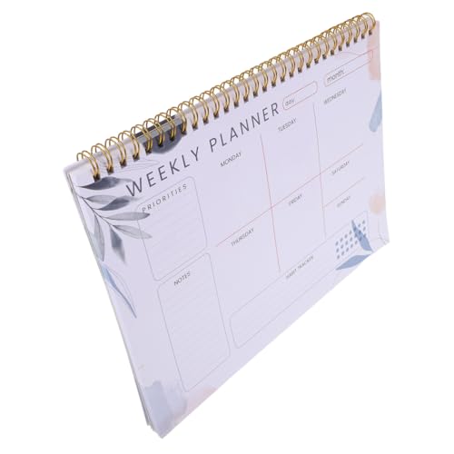 SOPOTUTU Notizblock für Arbeitspläne Undatiertes Planerbuch mit Binder Effiziente Wochenplanung für Büro und Zuhause SOPOTUTU Notizblock für Arbeitspläne Undatiertes Planerbuch mit Binder Effiziente Wochenplanung für Büro und Zuhause von SOPOTUTU