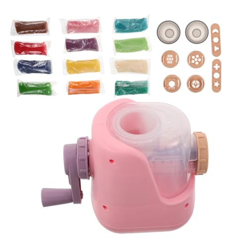 SOPOTUTU Nudelmaschine Manuell Buntes Knetspielzeug Kreatives DIY Modellierwerkzeug für Motorische Entwicklung und Familienspaß Ungiftig Leicht zu Reinigen Fördert Farben Formenerkennung SOPOTUTU Nudelmaschine Manuell Buntes Knetspielzeug Kreatives DIY Modellierwerkzeug für Motorische Entwicklung und Familienspaß Ungiftig Leicht zu Reinigen Fördert Farben Formenerkennung von SOPOTUTU