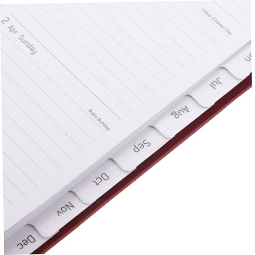 SOPOTUTU Planer Notizbuch mit Spiralbindung Seitenumblätterung Schwarz Englischer Terminkalender für Büro Schule und Alltag Wochen Tagesplaner Multifunktionales Notizblock für Effiziente SOPOTUTU Planer Notizbuch mit Spiralbindung Seitenumblätterung Schwarz Englischer Terminkalender für Büro Schule und Alltag Wochen Tagesplaner Multifunktionales Notizblock für Effiziente von SOPOTUTU
