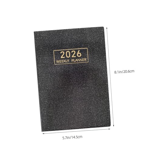 SOPOTUTU Planer PU Cover Reiseplaner mit Holografischem Kompakter Leichter Monatskalender für Business Schule und Alltag Vielseitiges Notizbuch für Termine und Notizen SOPOTUTU Planer PU Cover Reiseplaner mit Holografischem Kompakter Leichter Monatskalender für Business Schule und Alltag Vielseitiges Notizbuch für Termine und Notizen von SOPOTUTU