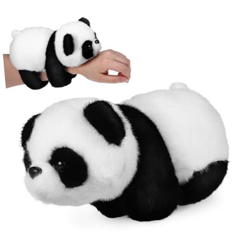 SOPOTUTU Plüsch Panda Slap Armband mit Weichem Importiertem Kaninchenfell Niedliches Tierdesign Leichtes Anlegen Dekoratives Handgelenkband für Partygeschenke und Alltagsschmuck SOPOTUTU Plüsch Panda Slap Armband mit Weichem Importiertem Kaninchenfell Niedliches Tierdesign Leichtes Anlegen Dekoratives Handgelenkband für Partygeschenke und Alltagsschmuck von SOPOTUTU