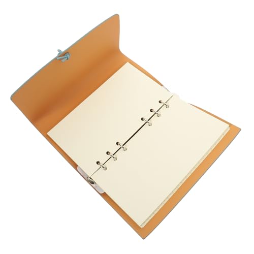SOPOTUTU Portabler Planer Vintage Notizbuch Zeitmanagement Organizer mit Tagesplaner Funktion Leichtes Handliches Elegantes Journal für Schule Büro und Alltag von SOPOTUTU