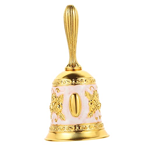 SOPOTUTU Restaurant Service Glocke aus Handglocke für Eleganten Empfang Hochzeiten und Veranstaltungen Klangqualität Einfach zu Bedienen und Komfortabler Griff SOPOTUTU Restaurant Service Glocke aus Handglocke für Eleganten Empfang Hochzeiten und Veranstaltungen Klangqualität Einfach zu Bedienen und Komfortabler Griff von SOPOTUTU