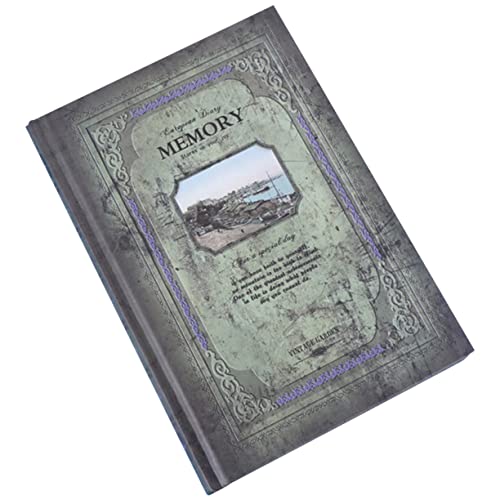 SOPOTUTU Retro Europäisches Notizbuch Journaling und Notizen Notizbuch für Schule Büro und Reisen und Handliches Design Scrapbooking und Tägliche Einträge von SOPOTUTU