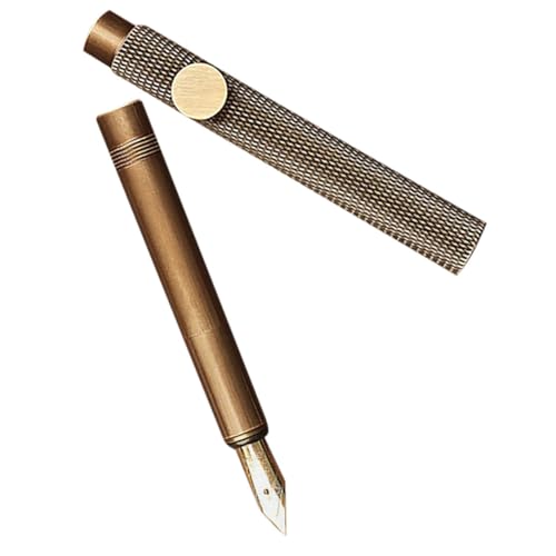 SOPOTUTU Retro Messing Füllfederhalter Feine Spitze Refillable Kalligraphie Stift Glattes Schreiben Für Studenten Künstler Zuhause Büro SOPOTUTU Retro Messing Füllfederhalter Feine Spitze Refillable Kalligraphie Stift Glattes Schreiben Für Studenten Künstler Zuhause Büro von SOPOTUTU