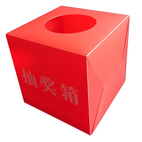 SOPOTUTU Robuste Wiederverwendbare Würfel Lotteriebox aus Hochwertigem PP Material Verschließbare Wahlurne für Veranstaltungen Spiele und Feiern Transparente Stabile Losbox mit SOPOTUTU Robuste Wiederverwendbare Würfel Lotteriebox aus Hochwertigem PP Material Verschließbare Wahlurne für Veranstaltungen Spiele und Feiern Transparente Stabile Losbox mit von SOPOTUTU