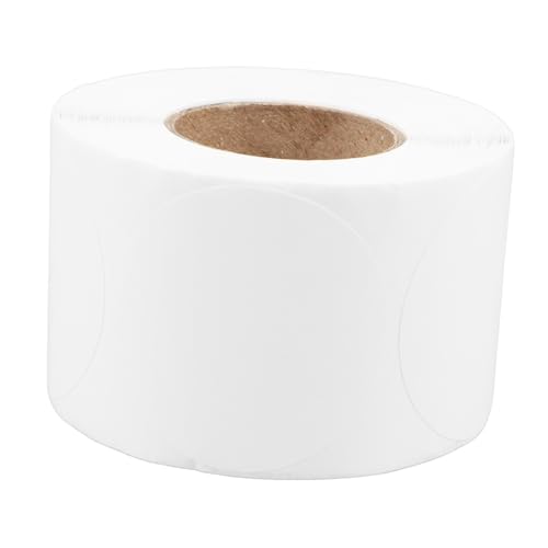 SOPOTUTU Runde Etiketten Ölbeständig Selbstklebend Aufkleber Hohe Klebkraft Bedruckbar Vielseitig für Büro Lager Kompatibel mit Thermodruckern SOPOTUTU Runde Etiketten Ölbeständig Selbstklebend Aufkleber Hohe Klebkraft Bedruckbar Vielseitig für Büro Lager Kompatibel mit Thermodruckern von SOPOTUTU