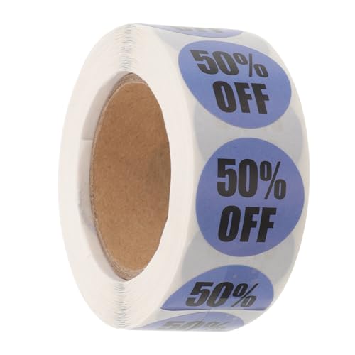 SOPOTUTU Runde Haftetiketten Rabatt Aufkleber Selbstklebend Preisetiketten für Einzelhandel Supermarkt Beschriftbar Praktische Abziehbare Markierungsaufkleber SOPOTUTU Runde Haftetiketten Rabatt Aufkleber Selbstklebend Preisetiketten für Einzelhandel Supermarkt Beschriftbar Praktische Abziehbare Markierungsaufkleber von SOPOTUTU