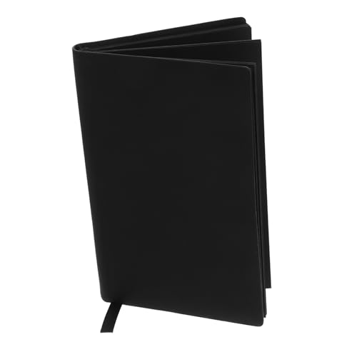 SOPOTUTU Schwarzes Skizzenbuch mit PU Hülle Leeres Notizbuch für Zeichnungen für Künstler Vielseitig Einsetzbar und Modern SOPOTUTU Schwarzes Skizzenbuch mit PU Hülle Leeres Notizbuch für Zeichnungen für Künstler Vielseitig Einsetzbar und Modern von SOPOTUTU