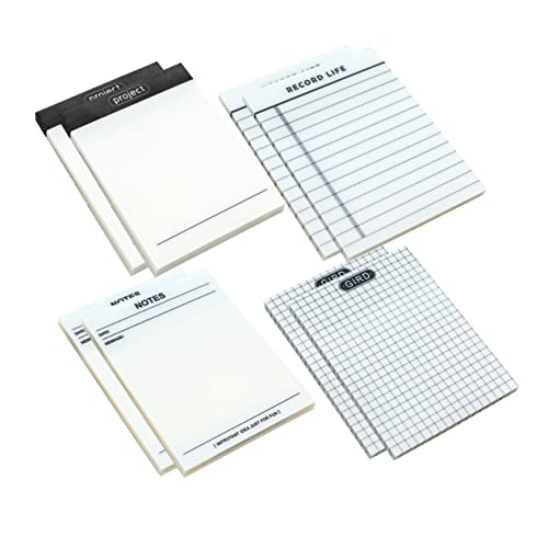 SOPOTUTU Selbstklebende Haftnotizen Transparentes Design für Büro Schule und Zuhause To Do Listen und Erinnerungen Praktisch Organisieren und Markieren von SOPOTUTU