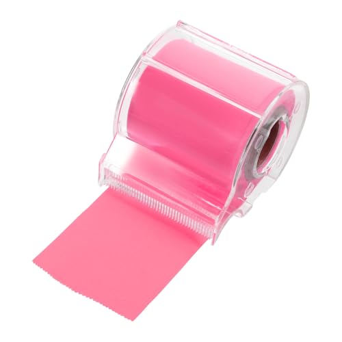 SOPOTUTU Selbstklebende Memo Sticker Rolle Vielseitige Haftnotizen für Haushalt und Robust Praktische Notizzettel zum Beschriften für Schreibtisch Kühlschrank Wand von SOPOTUTU