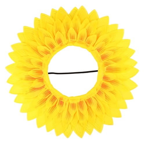 SOPOTUTU Sonnenblumen Kopfbedeckung Sonnenblume Gesichtsschutz Lustiges Sportspiel Requisit Kindergarten Dekorationszubehör Einfach zu Tragen und Originelles Accessoire SOPOTUTU Sonnenblumen Kopfbedeckung Sonnenblume Gesichtsschutz Lustiges Sportspiel Requisit Kindergarten Dekorationszubehör Einfach zu Tragen und Originelles Accessoire von SOPOTUTU