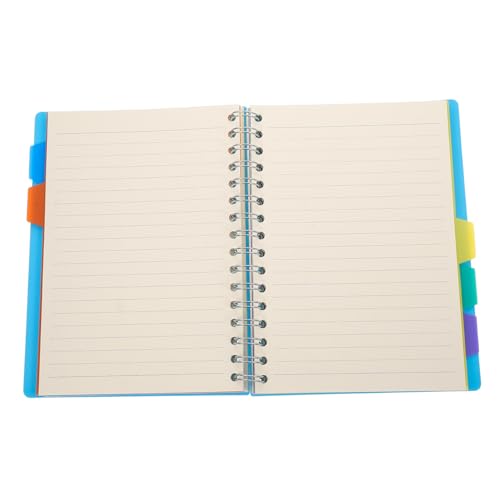 SOPOTUTU Spiral Notepad mit Nachfüllbarem Journal Binder Business Notizbuch für Notizen und Konferenzen Tragbares Schreibnotizbuch für Büro und Schule für Organisation und Planung von SOPOTUTU