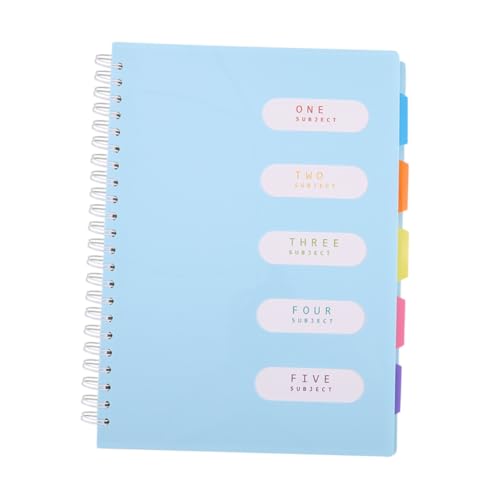 SOPOTUTU Spiralnotizbuch Liniert Dickes Flip Notizheft für Schüler Tagebuch Journal Reise Bürobedarf Blau SOPOTUTU Spiralnotizbuch Liniert Dickes Flip Notizheft für Schüler Tagebuch Journal Reise Bürobedarf Blau von SOPOTUTU