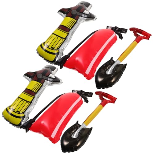 SOPOTUTU Teiliges Feuerwehr Party Deko mit Feuerlöscher und Schaufel Förmigen Aluminiumfolie Luftballons Einfach Aufblasbar Stabile Feuerwehr Accessoires für Kindergeburtstag SOPOTUTU Teiliges Feuerwehr Party Deko mit Feuerlöscher und Schaufel Förmigen Aluminiumfolie Luftballons Einfach Aufblasbar Stabile Feuerwehr Accessoires für Kindergeburtstag von SOPOTUTU