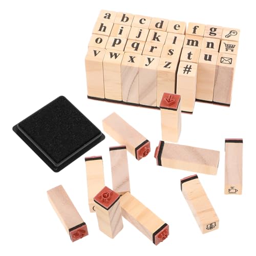 SOPOTUTU Teiliges Holzstempel für Scrapbooking und Diy Mini Alphabet und Zahlen Stempel für Tagebuch Kartenherstellung Vielseitig für Papierprojekte Detaillierte Handwerkskunst Vintage Stil SOPOTUTU Teiliges Holzstempel für Scrapbooking und Diy Mini Alphabet und Zahlen Stempel für Tagebuch Kartenherstellung Vielseitig für Papierprojekte Detaillierte Handwerkskunst Vintage Stil von SOPOTUTU